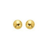 Clous d'oreilles or boules de 3mm