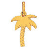 Pendentif palmier en or
