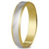 Alliance 2 ors de 4 mm, mate et brillante