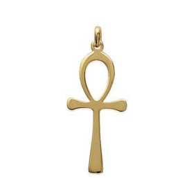 Croix de vie en plaqué or