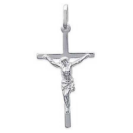 Pendentif crucifix en argent