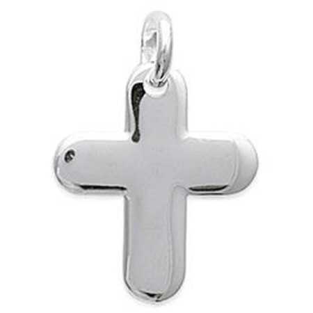 Croix large en argent