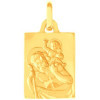 Médaille saint christophe en or