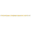 Bracelet or bicolore