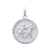 Médaille zodiaque Gémeaux argent