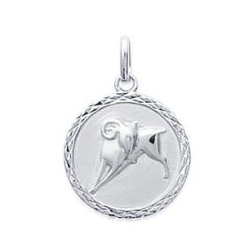 Médaille zodiaque Bélier argent