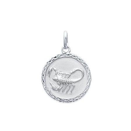 M daille Zodiaque Scorpion En Argent R f 11000