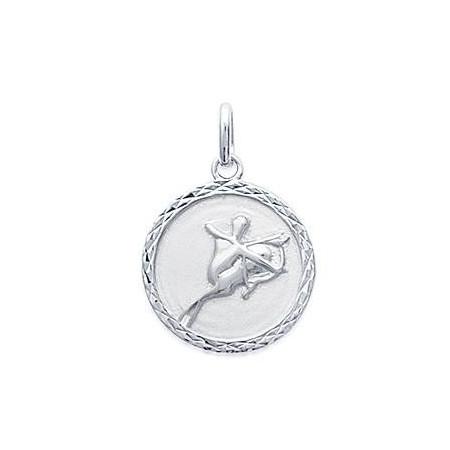 Médaille zodiaque Sagittaire en argent