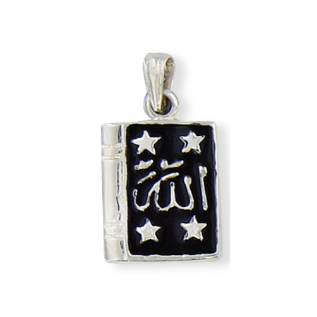 Pendentif coran en argent