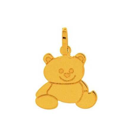 Pendentif ourson en or 