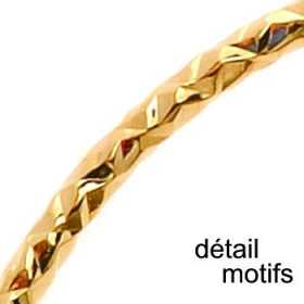 Grandes créoles or diamantées ø 5 cm - Bijouterieonline.com