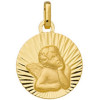Médaille en or diamanté avec ange