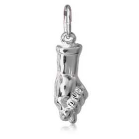 Pendentif figa en argent.
