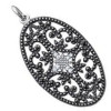 pendentif bijou ancien en argent