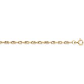 Chaîne en or marine forçat - Bijouterieonline.com