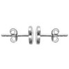 Clous d'oreilles argent symbole infini