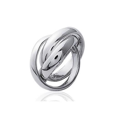 Bague 3 anneaux en argent