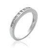 Bague en argent et oxyde de zirconium