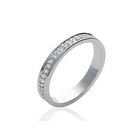 Bague en argent et oxyde de zirconium