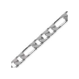 Chaîne en argent maille figaro 4 mm - Bijouterieonline.com
