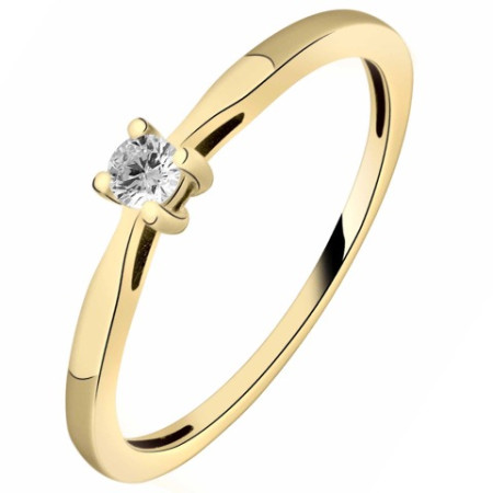 Bague solitaire diamant