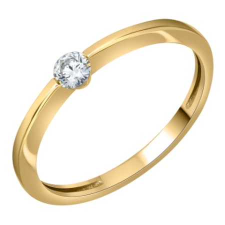 Solitaire diamant HSI