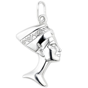 Pendentif nefertiti en argent. - Bijouterieonline.com