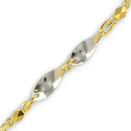 Bracelet torsades en or - Bijouterieonline.com