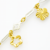 Bracelet fleurs en or - Bijouterieonline.com