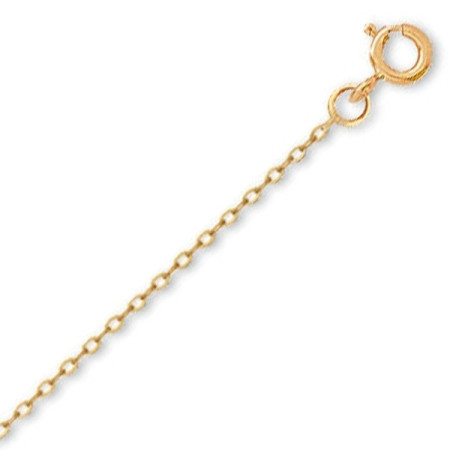 Chaîne fine en or marine forçat