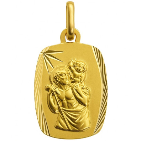 Médaille Saint Chritophe en Or