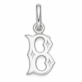 Pendentif lettre B argent