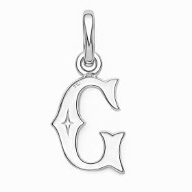 Pendentif lettre G argent