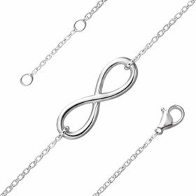 Bracelet acier infini en acier
