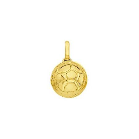 Pendentif ballon de foot en or