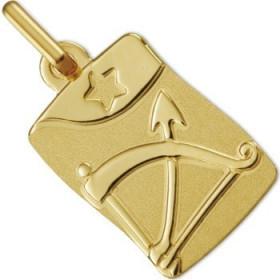 Médaille zodiaque Sagittaire en or