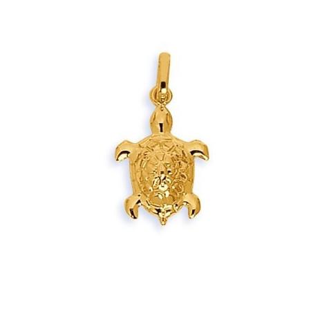 Pendentif tortue de mer en or