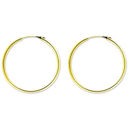 Créoles en or 17 mm
