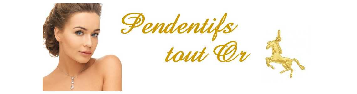 Pendentifs tout or