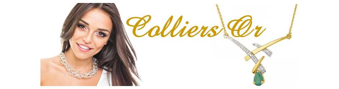 Colliers en or