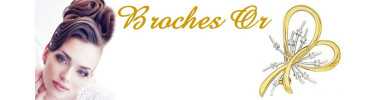 Broches en or