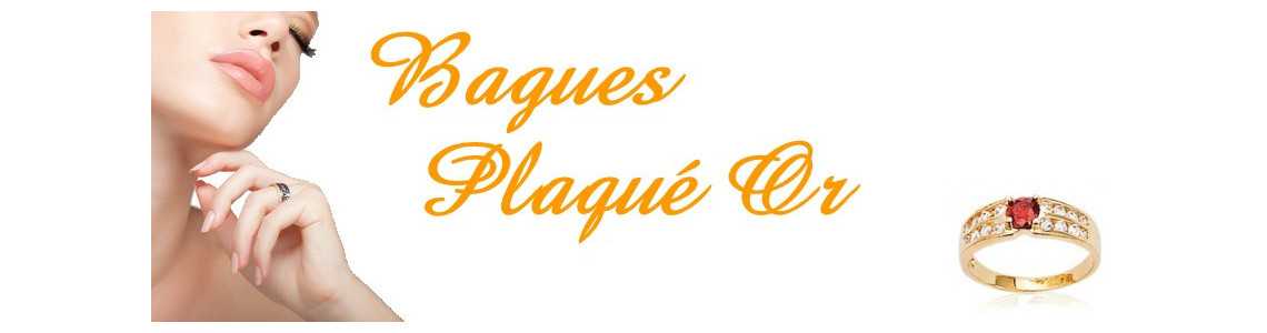 Bagues plaqué or