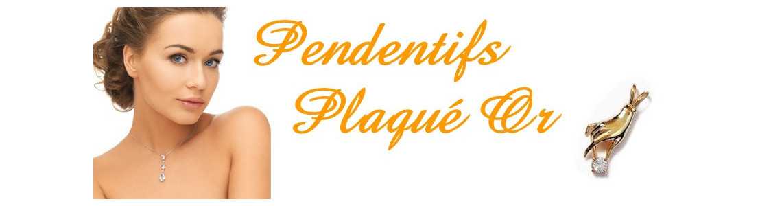 Pendentifs plaqué or