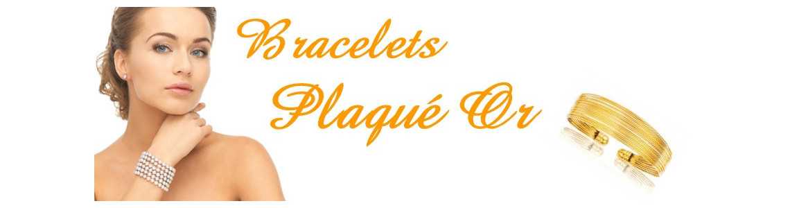 Bracelets plaqué or