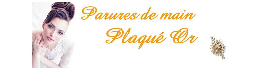 Parures de mains plaqué or