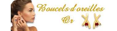 Boucles d'oreilles en or