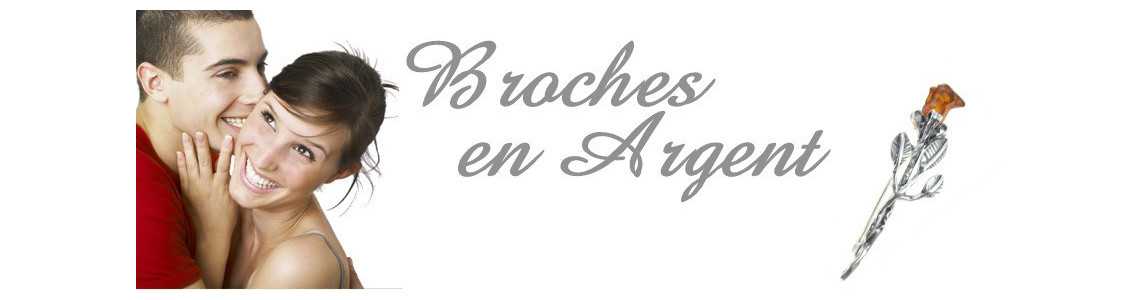 Broches argent