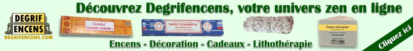 DegrifEncens : Encens, décoration, lithothérapie en ligne