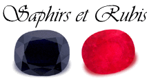 saphirs et rubis